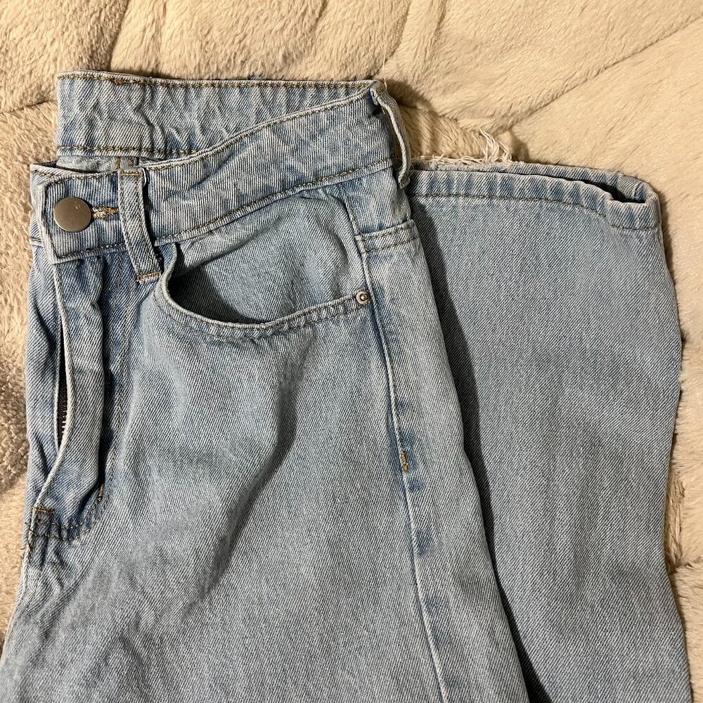 Dazy Straight/Wide Leg Denim Jeans